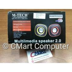 M-TECH Multimedia Speaker 2.0 Aktif Portable Speker Aktiv - MT-06