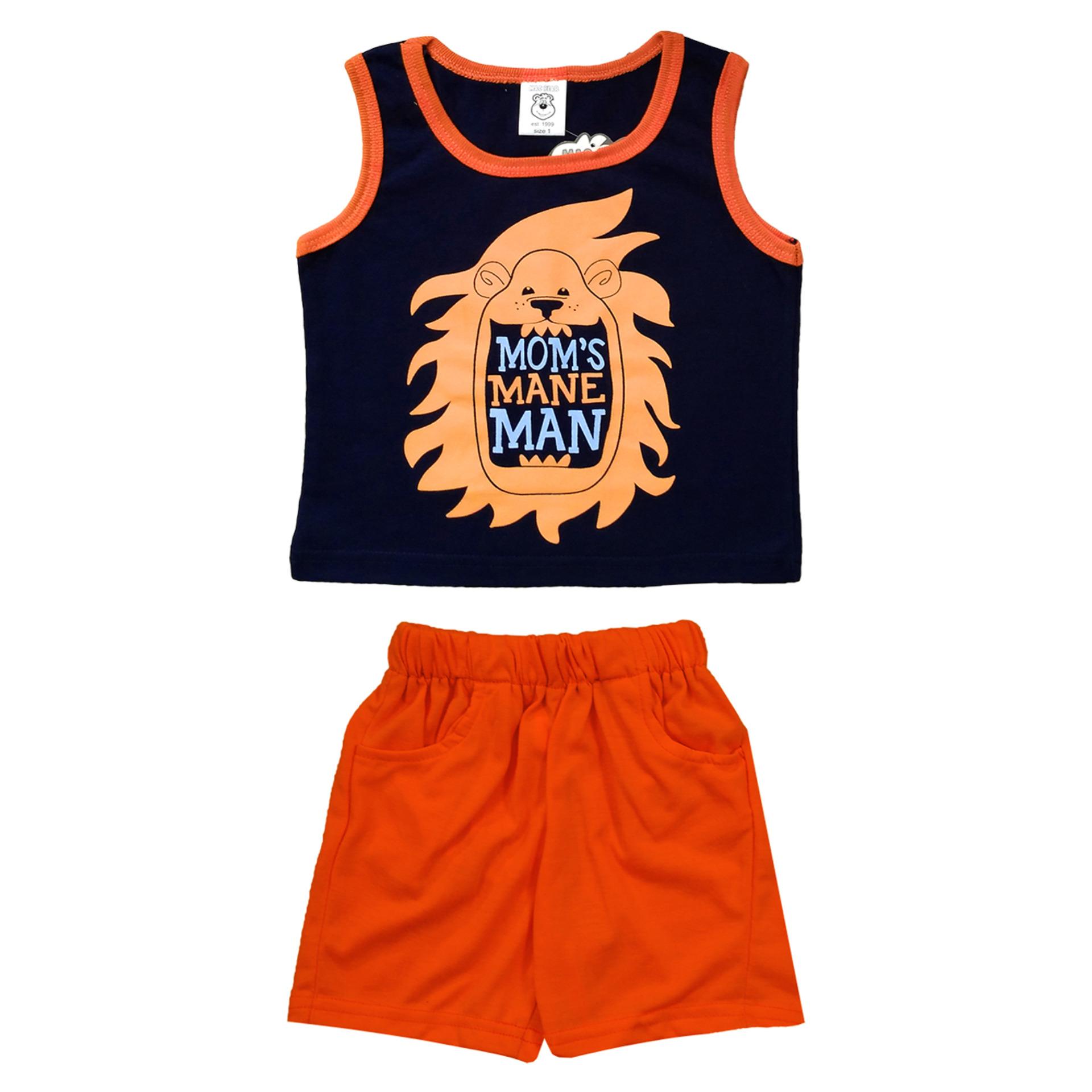 MacBear Kids Baju Anak Set Mom's Mane Man