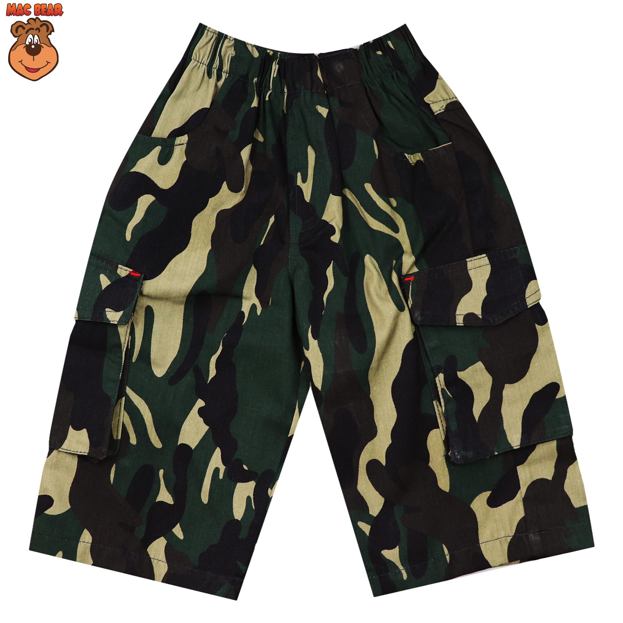 Celana Pendek Bayi Laki Laki MacBear Kids Celana Anak Cargo Army Boy Pants