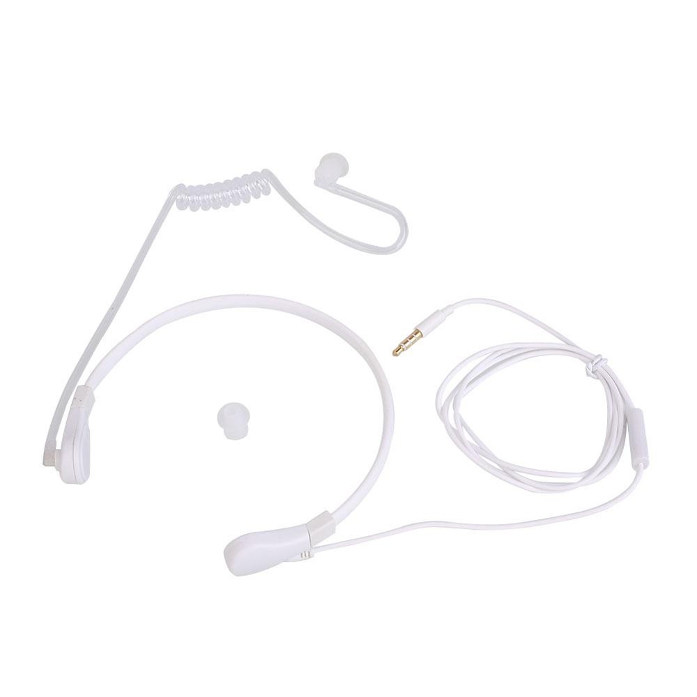 Rp 101.000 MagicWorldMall Akustik HI FI Tabung Udara Tenggorokan Earpiece Earphone Headphone .