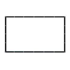 Solatube Produk Elektronik Prohector Tirai Layar Proyektor Portable 16:9 150 Inch Konferensi Dilipat-Intl