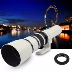 Magideal 500 Mm F/6.3 Tele Tetap Prima Lensa + T2 Adaptor Lensa Ring untuk Canon-Intl