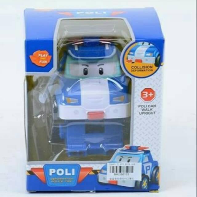 MAINAN ANAK ROBOCAR POLI POLI DEFORMATION POLICE CAR