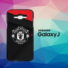 Mancaster United Triangle Red O1001 Casing Custom Hardcase Samsung Galaxy J7 (2016) Case Cover