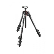 Manfrotto MT190CXPRO4 4 Bagian Karbon Tripod Serat Kaki dengan Q90 Kolom (Hitam)-Intl