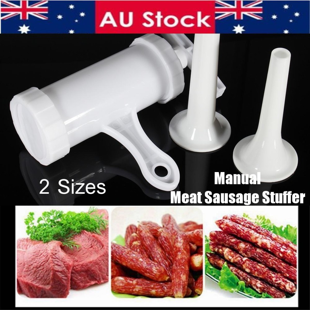 Manual Daging Sosis Mesin Filler Stuffer Sosis Salami Maker & Saluran Tangan-Intl