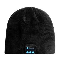 Marlow Jean Bluetooth Knit Beanie with Hands free Calls Topi Kupluk Bluetooth - Hitam