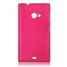 Mate keras kasus penutup untuk kulit belakang Microsoft Lumia 535/RM-1090 naik Merah (di luar negeri)