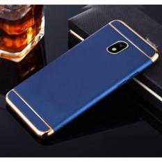 Matte 3 In 1 Hybrid Hard PC Plastik Shell Anti Sidik Jari Plating Shockproof Cover Kasus Penutup untuk Galaxy J7 2017/J7 Pro