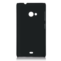 Mate keras kasus penutup untuk kulit belakang Microsoft Lumia 535/RM-1090 Hitam (di luar negeri)