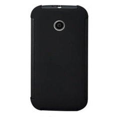 Max Hybrid for Motorola Moto E Pudding Jelly Beautiful Ultra Thin Stealth Case - Hitam