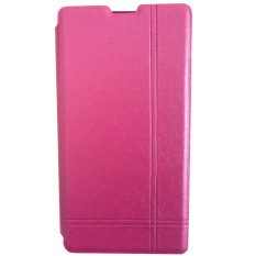 Max - Xiaomi Redmi 1S Imported Premium Cover Wallet Flip Case - Pink