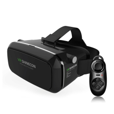 Max Gear VR Shinecon Virtual Reality Headset 3D Kacamata VRBOX GearPrado2u GRATIS VR-GC1 Bluetooth Gamepad