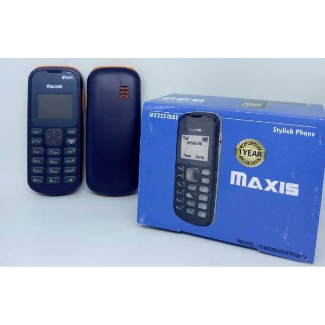 MAXIS MX333 DUAL SIM / Hp Jadul Model Nokia 103- 1280- 1202 BRANDCODE MAXTRON NEXCOM