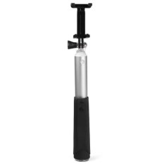 MCE Praktis Stretch Bluetooth Remote Control Selfie 270 Derajat Monopod (Perak)-Intl