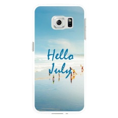 Berarti Kalimat Hello Juli Phone Case Cover untuk Samsung Galaxy S7 Plus (01)-Intl