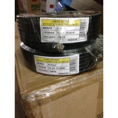 Medan Electronik Kabel Parabola TV Dengan Konektor dan Male plug