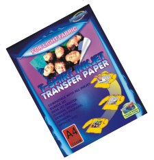 Mediatech-Light Fabric T-Shirt Inkjet Transfer Paper A4 120GSM ( kertas Photo )