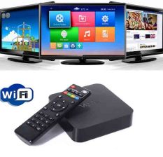 Mediatech Smart TV Box OTT 4k Ultra HD Android 4.4 Kikat TV Box MXQ 8GB - Hitam