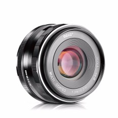 Meike 35 Mm F1.7 Manual Fokus Lensa Utama untuk Micro Empat Pertiga MFT M4/3 0 Lympus Digital Mirrorless Kamera- internasional