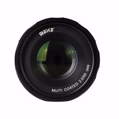 Meike 50mm F2.0 For Panasonic/Olympus - Manual Focus - Hitam
