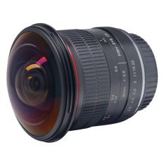 Meike 8mm F/3.5 Wide Angle Fisheye Lensa untuk Canon DSLR Kamera 6D 70D 80D 550D 760D- INTL