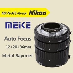Meike MK-N-AF1-Al Adaptor Fokus Otomatis Tabung Ekstensi Cincin AF untuk Nikon D7100 D520-Intl