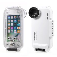 MEIKON 40m / 130ft Bawah Air case IPX8 tahan air menyelam case untuk iPhone 7 4.7 inch - putih