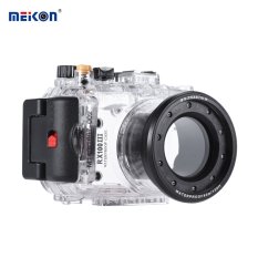 MEIKON SY-15 40 M/130ft Underwater Waterproof Kamera Kamera Waterproof Transparan Case untuk Sony RX100 III-Intl