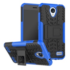 Meishengkai Case untuk Lenovo A520 Dilepas 2 Dalam 1 Hibrida Pelindung Desain Anti Guncangan Tough Kasar Ganda-Lapisan Case Sarung dengan Dibangun Di-Dalam Stand Penyangga-Internasional