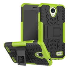 Meishengkai Case untuk Lenovo A520 Dilepas 2 Dalam 1 Hibrida Pelindung Desain Anti Guncangan Tough Kasar Ganda-Lapisan Case Sarung dengan Dibangun Di-Dalam Stand Penyangga-Internasional