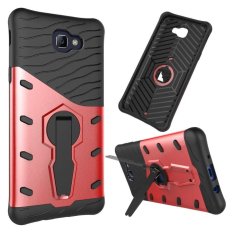 Meishengkai Case untuk Samsung Galaxy J5 Prime Standar Yang Dapat Berputar Hybrid Shock-Menyerap Pelindung Case Sulit Kuat Ganda Lapisan Case Cover-Intl