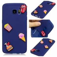 Meishengkai Case untuk Samsung Galaksi S7 Permen TPU Lucu Pola Tahan Lama Tahan Debu Case Warna-warni Warna-warni-Internasional
