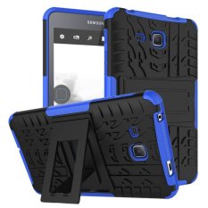 Meishengkai Case For Samsung Galaxy Tab A 7.0 2016 (T280 Detachable 2 in 1 Hybrid Armor Design Shockproof Tough Rugged Dual-Layer Case Cover with Built-in Kickstand Blue