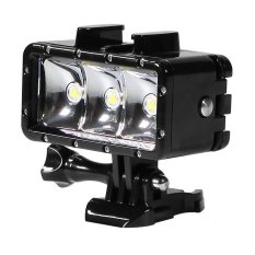 Meking Underwater Menyelam Tahan Air 3 LED Spot Night Light untuk GOPRO HERO 3 3 + 4