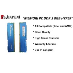 Memori / Ram DDR 3 8GB Hyper