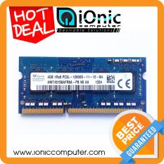 Memory Ram 4Gb DDR3 PC3L-12800 SK hynix SKhynix 1600 Mhz DDR3L Support 1333 For Laptop Low Volt 1,3v MAC