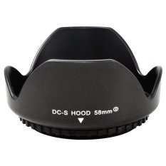 Mengsâ®58 Mm Universal Bunga Bentuk Penutup Lensa Sanp Dudukan Baut Petal Crown untuk Kamera Digital dan DSLR