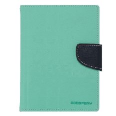Mercury Fancy Diary Case Samsung Galaxy Tab 4 8 inch Casing Cover Flip - Mint Biru