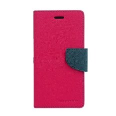 Mercury Fancy Diary Case untuk Oppo N1 mini Casing Cover Flip - Hotpink Biru
