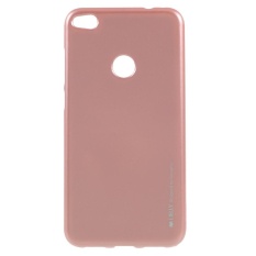 Mercury GoosPery Saya Jeli Metalik TPU Ponsel Cover untuk Huawei P8 Lite (2017) /Honor 8 Lite-Mawar Emas-Intl