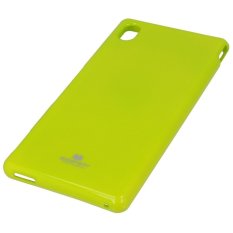 Mercury Goospery Jelly Glitter Case for Sony Xperia M4 Aqua Casing - Lime