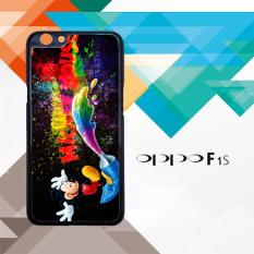 mickey mouse painting L0540 Oppo F1S Custom Case Cover
