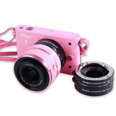 Micnova KOOKA KK-NM47 Fokus Makro Otomatis Tabung Ekstensi Set untuk Nikon 1 AW1, J1, J2, J3, JF, S1, S2, V1, V2, V3 Mirrorless Kamera dengan 10mm, 16 MM & 21mm Tabung (Metal Mount)-Intl