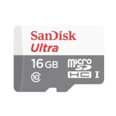 Micro SD Sandisk 16GB Ultra Memory Card Class 10