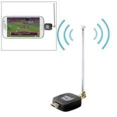 Micro USB 2.0 Mobile Watch DVB-T/ISDB-T TV Tuner Stick untuk Ponsel Android/Pad-Intl