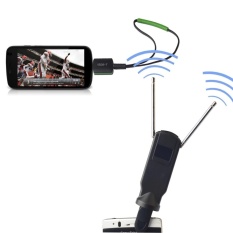 Micro USB 2.0 Mobile Watch ISDB-T Pad TV Tuner Stick dengan Antena untuk Ponsel Android/Pad dengan OTG, Dukungan Android 4.1 Di Atas-Intl