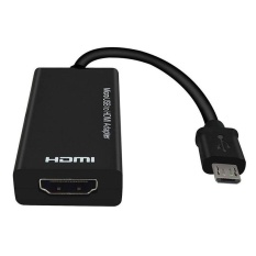 Micro USB Ke HDMI Adapter 1080 P HDTV Cable untuk Samsung Huawei Sony HTC LG-Intl