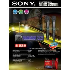 Microphone Mic wireless Sony S 222 New Produk Harga Termurah