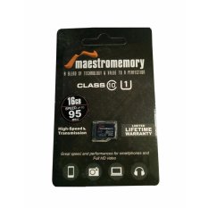MicroSD 16GB Maestro Class 10 52MB/S - Memory HP